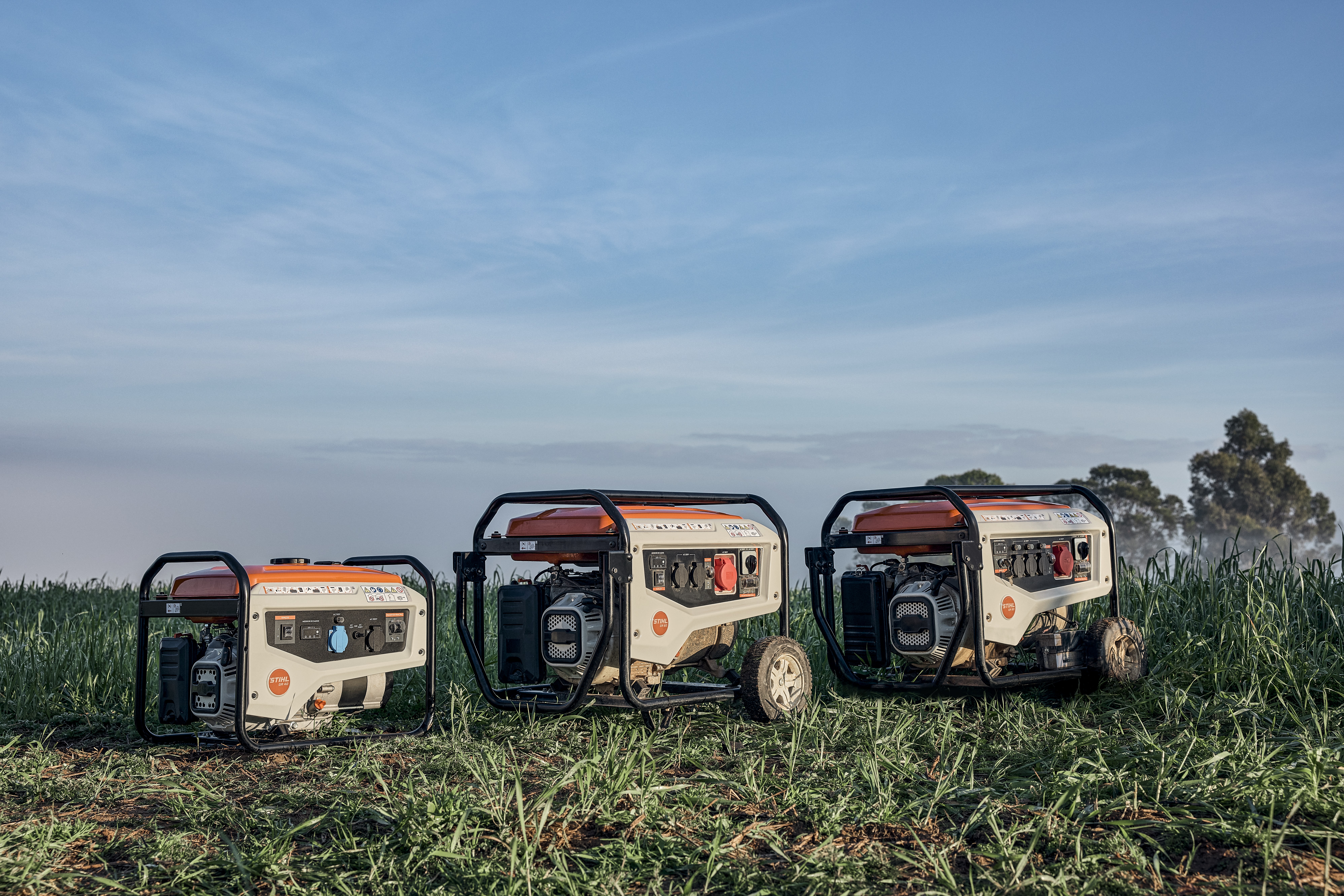 Novos Geradores STIHL