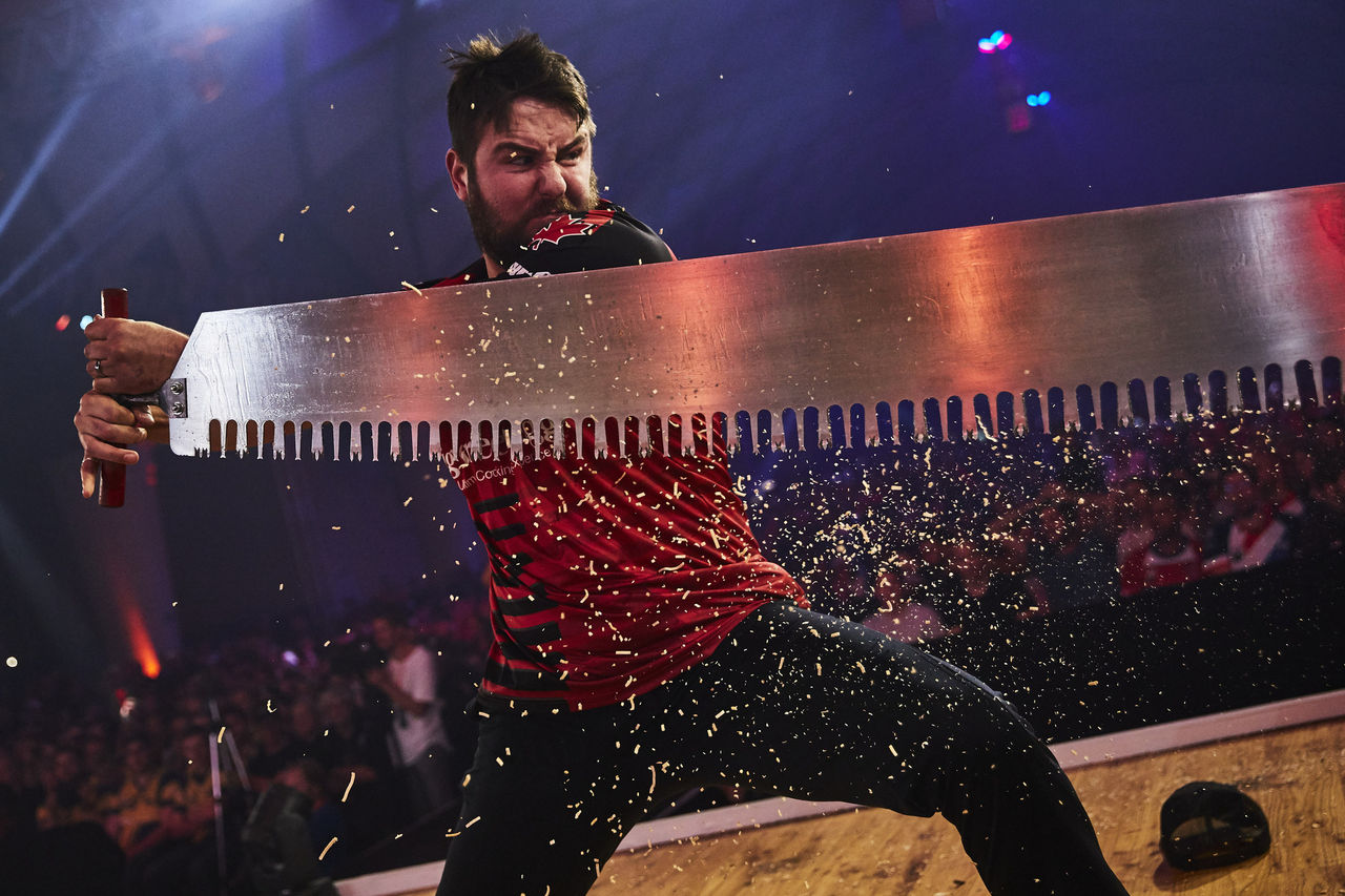 Área de imprensa Timbersports